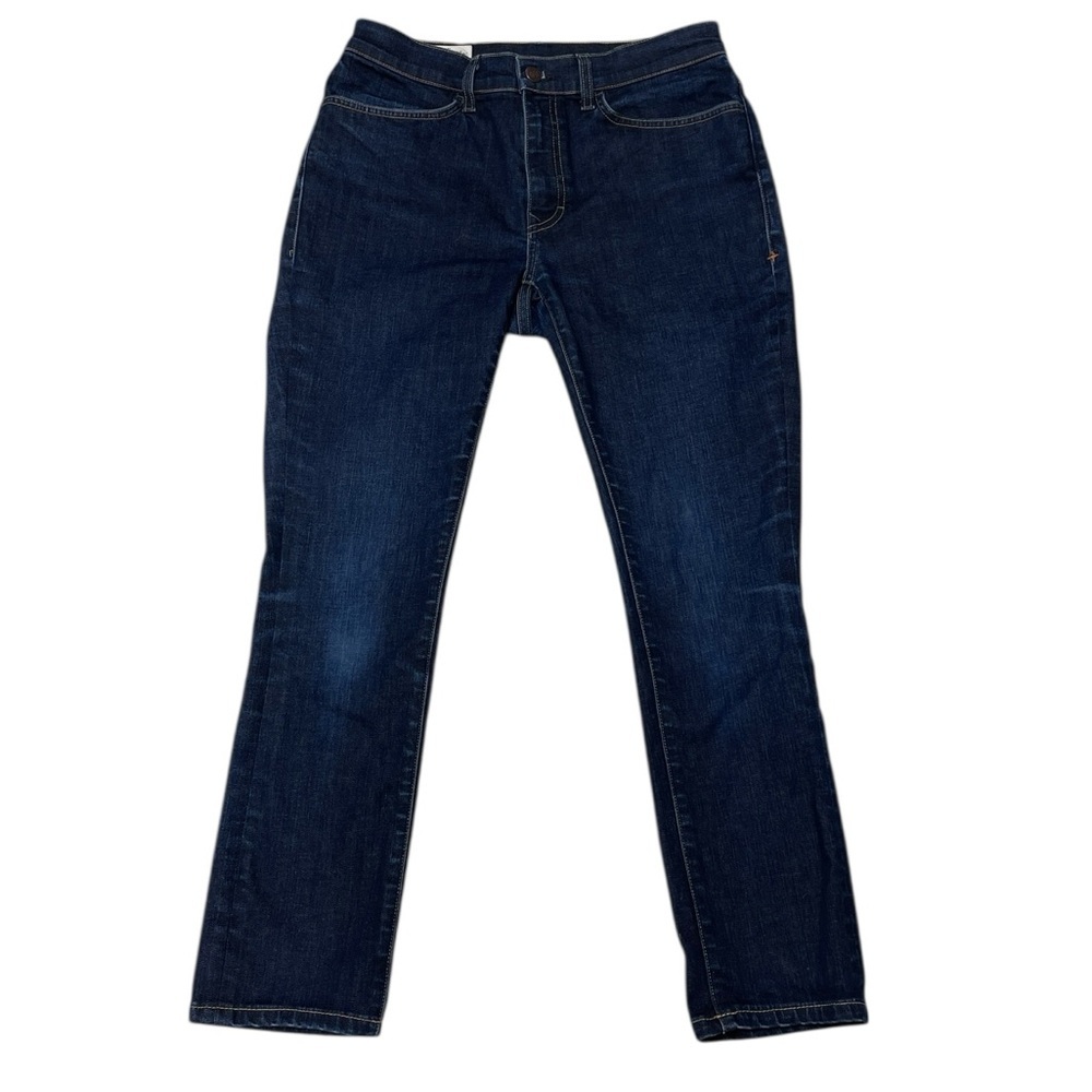 Imogene and Willie Dark Blue Denim Jeans Skinny Ankle Length Size 28 Slim
